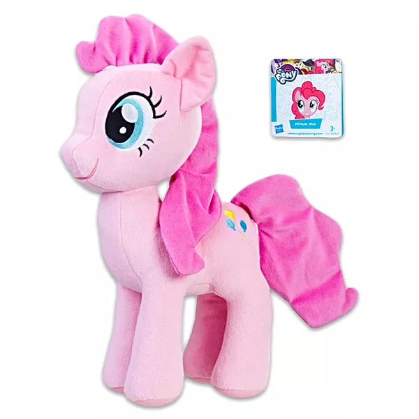 Én kicsi pónim: Pinkie Pie plüssfigura - rózsaszín, 30 cm