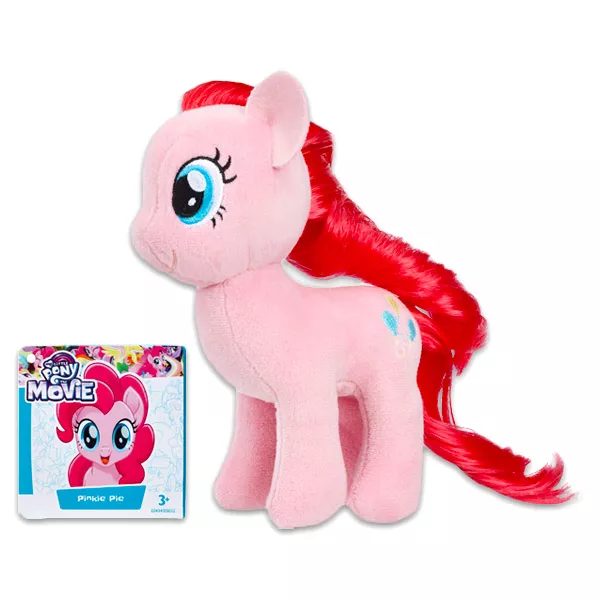 My Little Pony: Figurină de pluş Pinkie Pie cu coamă - 16 cm