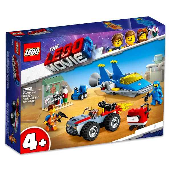 LEGO Movie 2: Atelierul Construieşte si repara al lui Emmet si Benny 70821