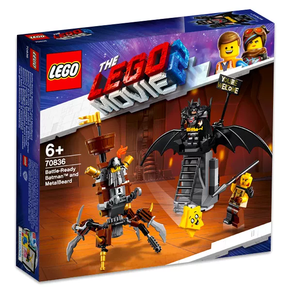 LEGO Movie 2 : Harcra kész Batman és Fémszakáll 70836