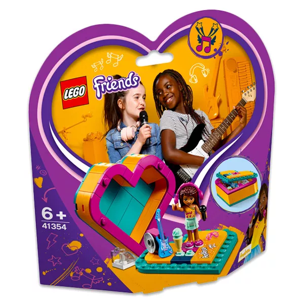 LEGO Friends: Andrea Szív alakú doboza 41354