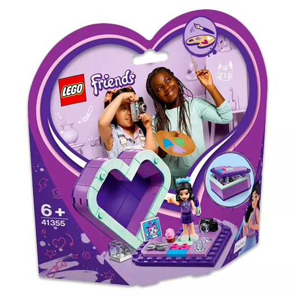 LEGO Friends: Cutia inimă a Emmei 41355