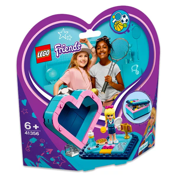 LEGO Friends: Stephanie Szív alakú doboza 41356