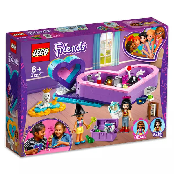 LEGO Friends: A barátság Szív alakú doboza 41359