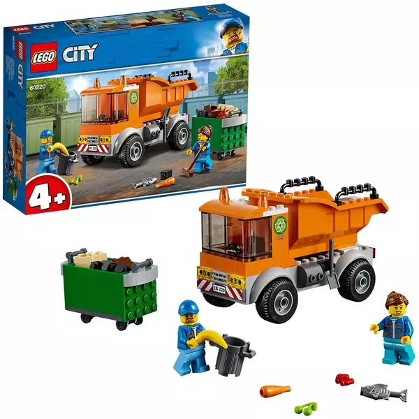 LEGO City: Camion pentru gunoi 60220