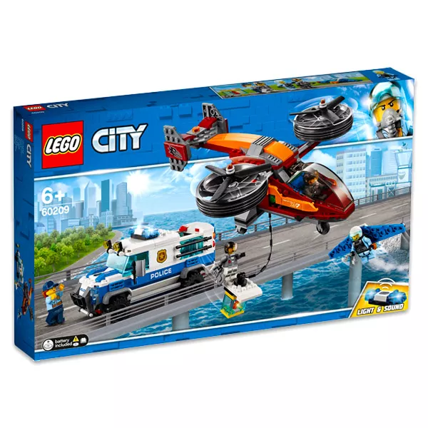 LEGO City: Furtul diamantelor cu poliția aeriană 60209