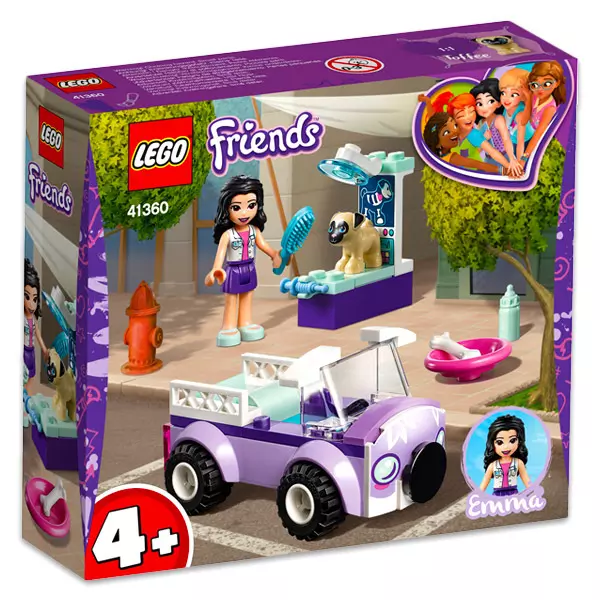 LEGO Friends: Clinica veterinară mobilă a Emmei 41360