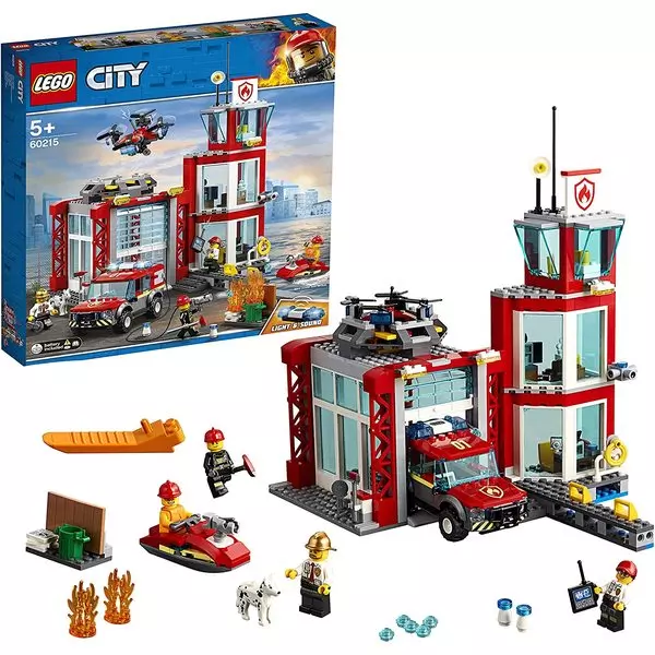 LEGO City: Stație de pompieri 60215