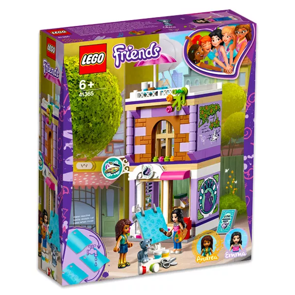 LEGO Friends: Atelierul de artă al Emmei 41365