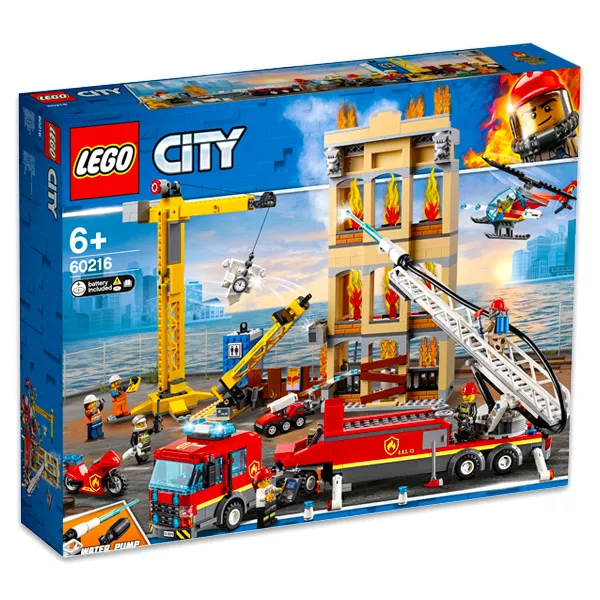 LEGO City: Belvárosi tűzoltóság 60216