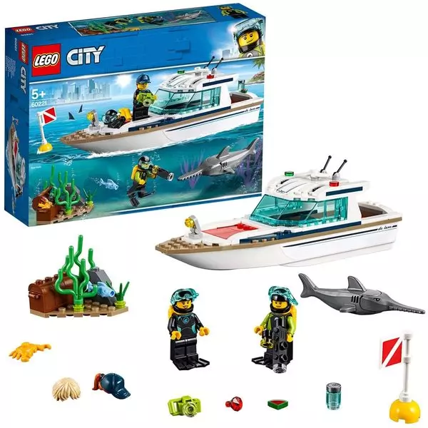 LEGO City: Iaht pentru scufundări 60221
