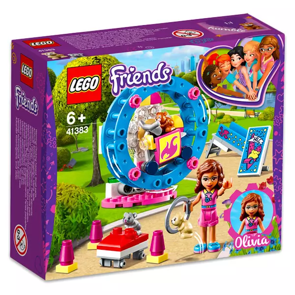 LEGO Friends: Olívia hörcsögjátszótere 41383