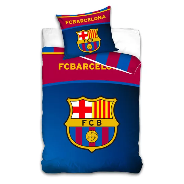 FC Barcelona: lenjerie de pat - albastru