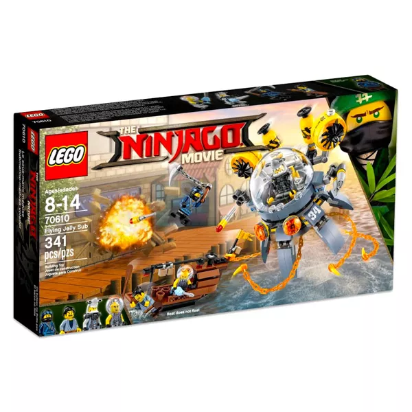 LEGO Ninjago: Repülő Jelly búvárhajó 70610 - CSOMAGOLÁSSÉRÜLT