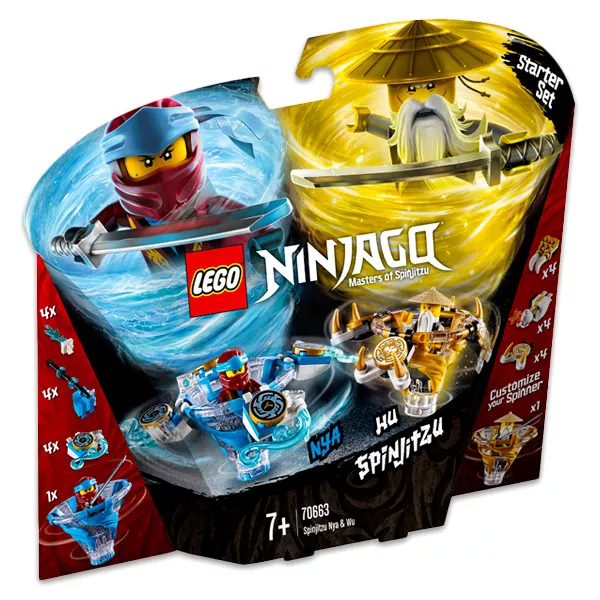 LEGO Ninjago: Spinjitzu Nya şi Wu 70663