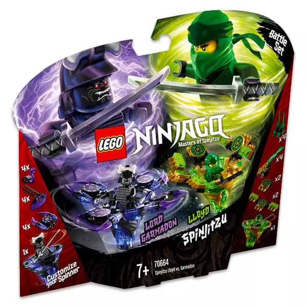 LEGO Ninjago: Spinjitzu Lloyd contra Garmadon 70664