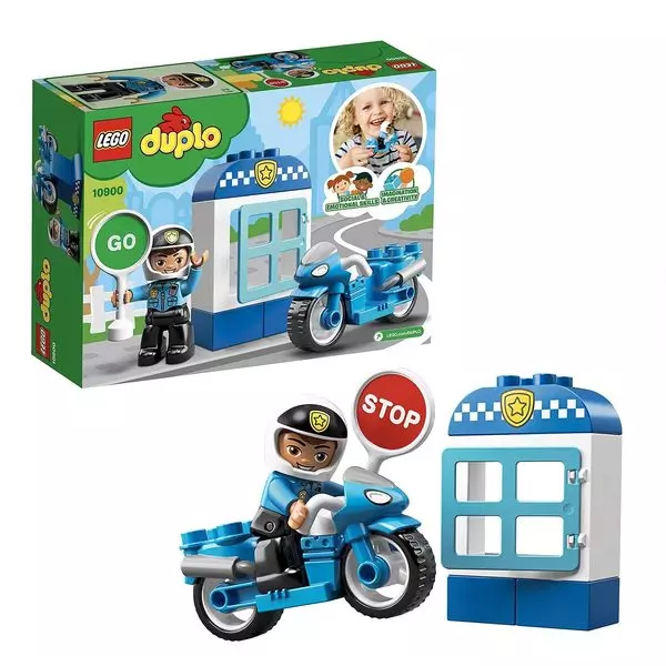 LEGO DUPLO: Motocicletă de poliție 10900