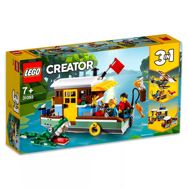 LEGO Creator: Folyóparti lakóhajó 31093