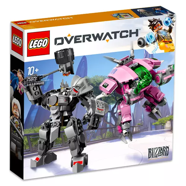 LEGO Overwatch: D.Va és Reinhardt 75973
