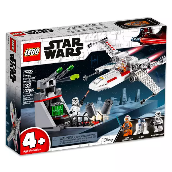 LEGO Star Wars: X-Wing Starfighter - Șanțul de alergare 75235