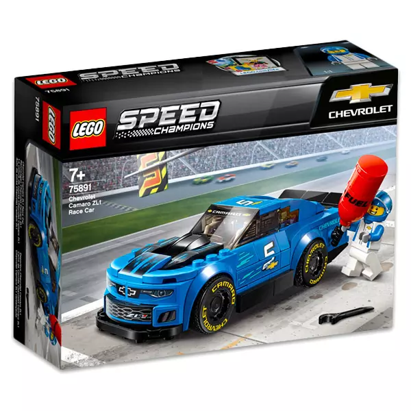 LEGO Speed Champions: Mașină de curse Chevrolet Camaro ZL1 75891