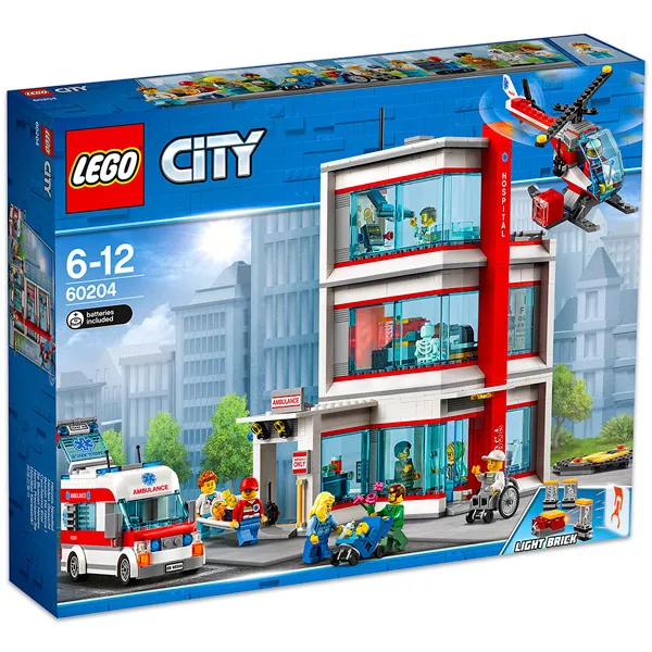 LEGO City: Kórház 60204 - CSOMAGOLÁSSÉRÜLT