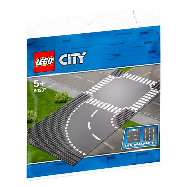 LEGO CITY: Curbă și intersecție - 60237
