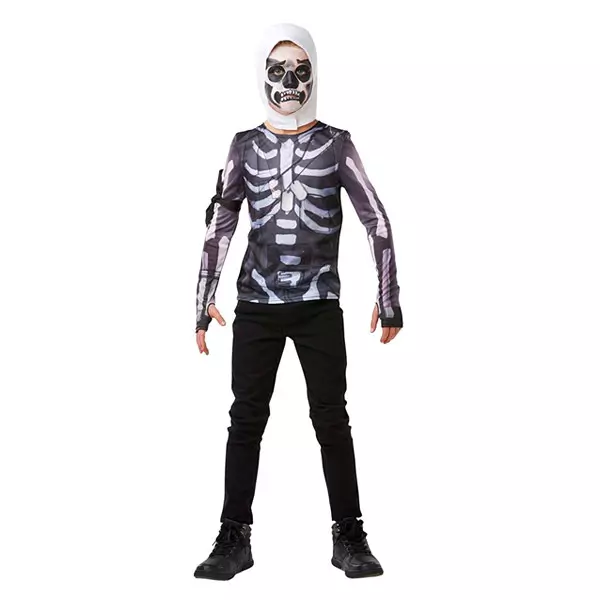 Fortnite: Costum premium Skull Trooper - 140 cm