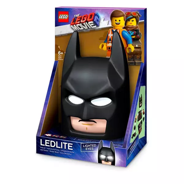 LEGO Movie 2: Batman lámpa falmatricával
