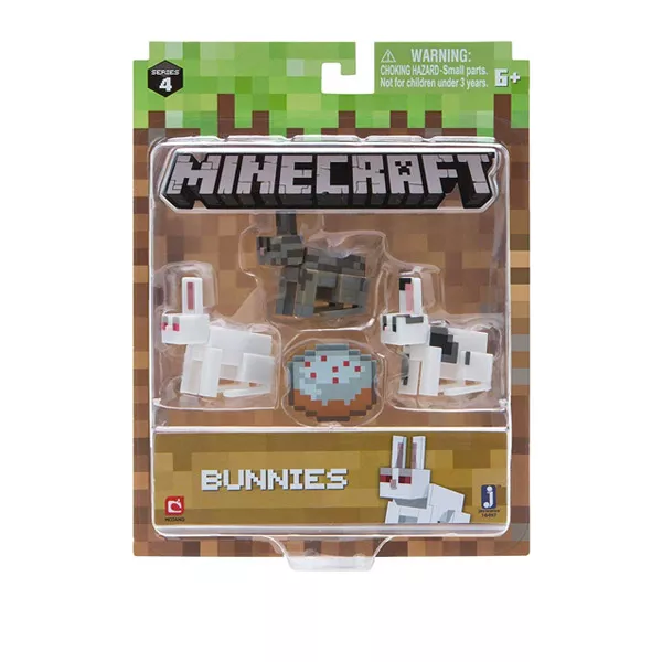 Minecraft: Nyuszi figurák
