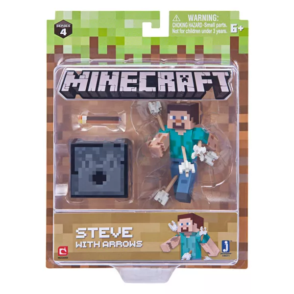 Minecraft: Figurină Steve cu săgeţi