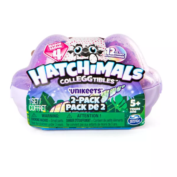 Hatchimals: Colleggtibles Unikeets 2 darabos meglepetés csomag - 4 széria