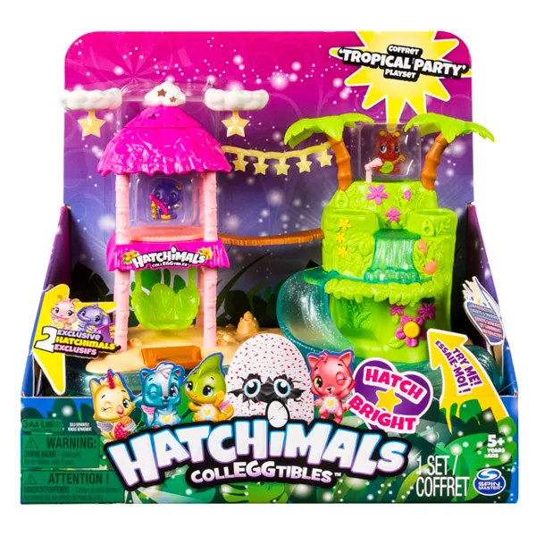 Hatchimals: Trópusi party játékszett