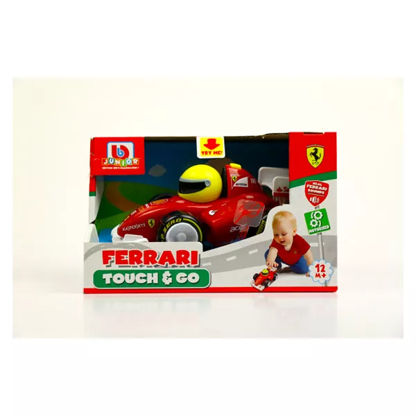 BB Junior: Ferrari Touch and Go - maşinuţă F1 motorizată şi cu efecte de sunet