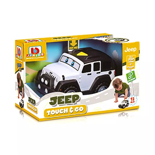 BB Junior: Jeep Touch And Go - maşinuţă Jeep motorizată şi cu efecte de sunet