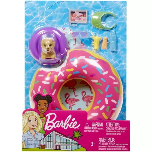 Barbie kiegészítők: medencés parti