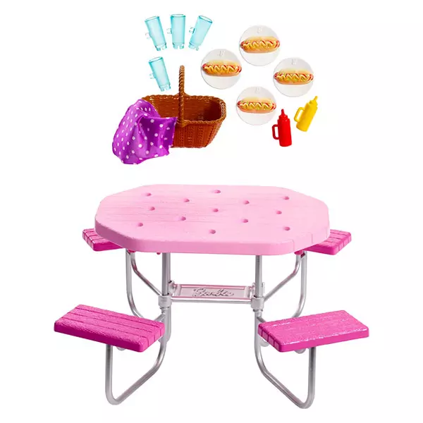 Barbie: Set accesorii - picnic