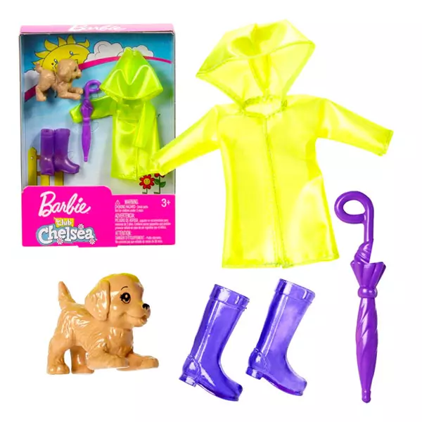 Barbie Chelsea Club: eső szett 