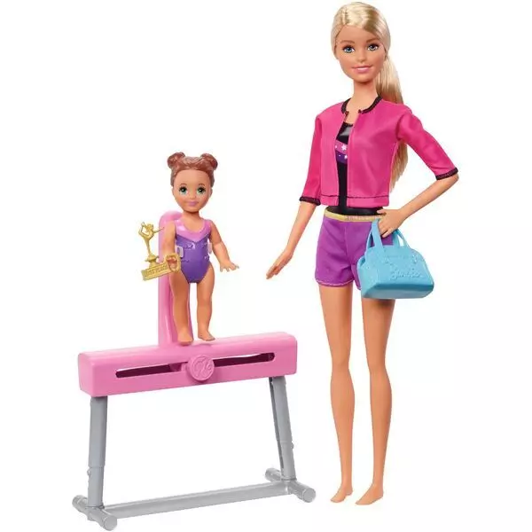 Barbie păpuşi antrenori: Păpuşă antrenor de gimnastică