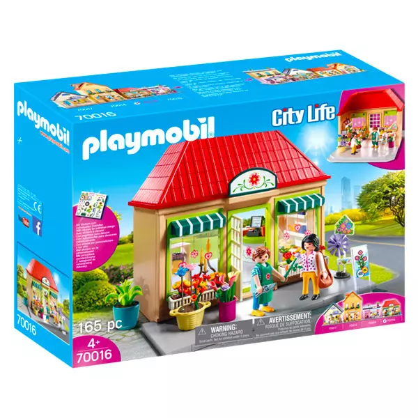 Playmobil: Kisvárosi virágbolt - 70016