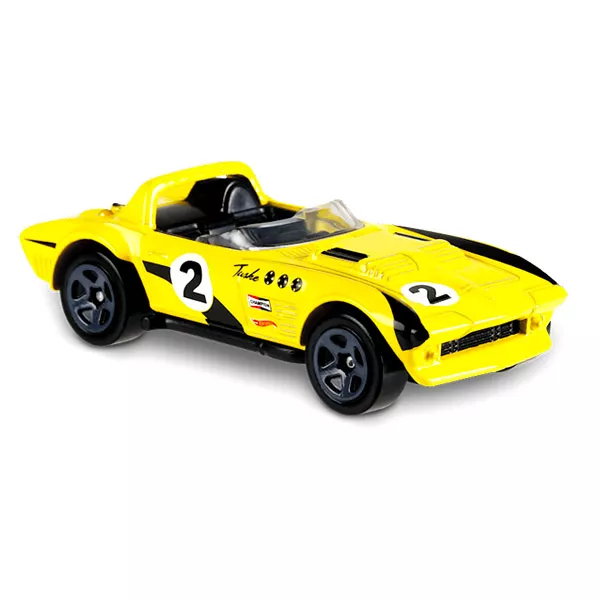 Hot Wheels Roadsters: Corvette Grand Sport Roadster kisautó - sárga
