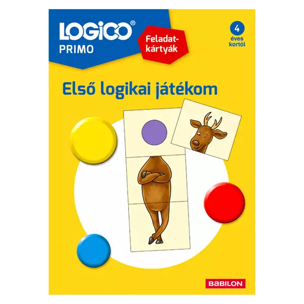 Logico Primo cartonaşe cu sarcini - Primul meu joc de logică - în lb. maghiară