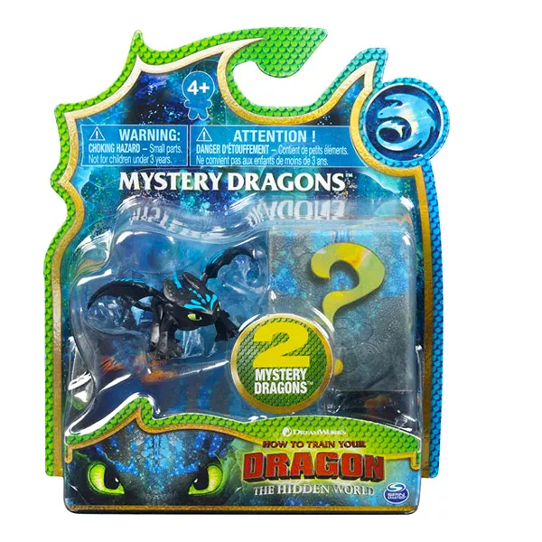 Cum să-ţi dresezi dragonul 3: mini figurine - Alpha Toothless cu 2 figurine surprise