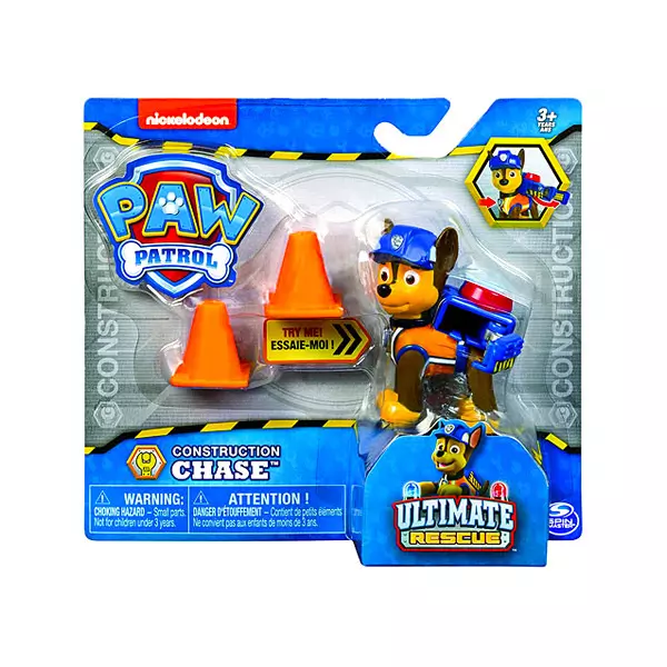 Paw Patrol: Ultimate Rescue - Figurină Chase constructor