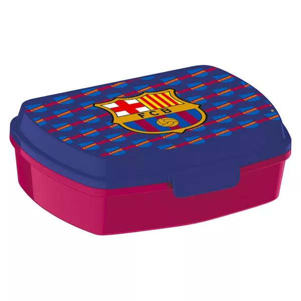 FC Barcelona: uzsonnás doboz - piros-kék