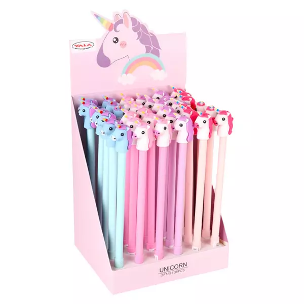 Model Unicorn: pix cu gel parfumat - diferite culori