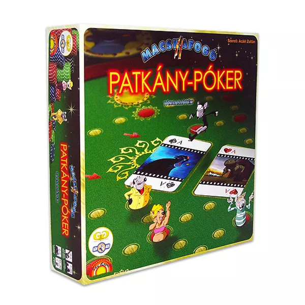 Macskafogó 2 - Patkány-póker társasjáték - CSOMAGOLÁSSÉRÜLT