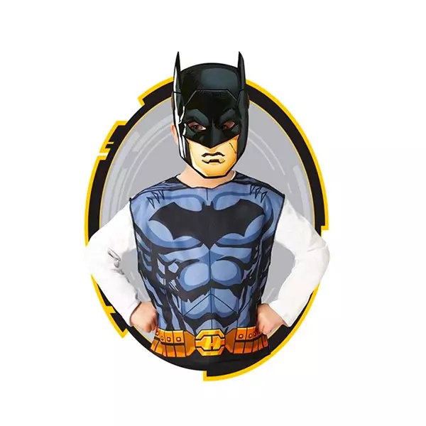 Rubies: Igazság ligája - Batman prémium jelmez papír maszkkal, 95-125 cm