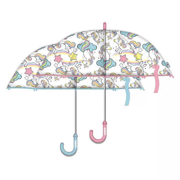 Model Unicorn: umbrelă - 58 cm, în două culori
