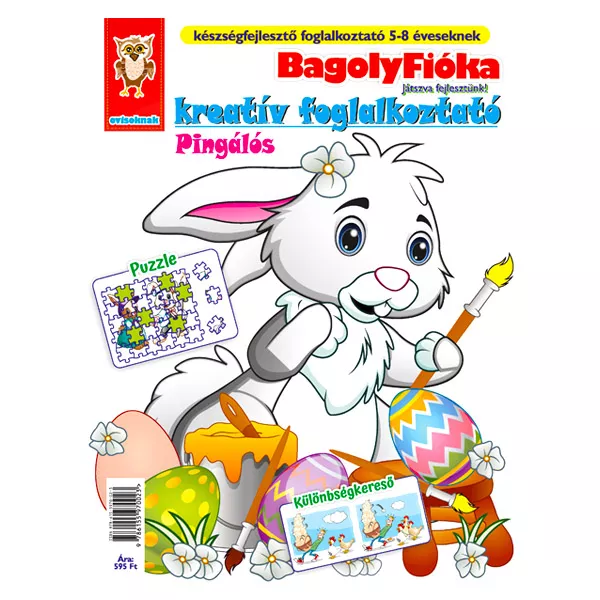 Bagolyfióka: De pictat - educativ creativ în lb. maghiară